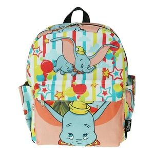 Disneys Classic Dumbo Flying Circus Adjustable Straps Mini ADULT Nylon Backpack